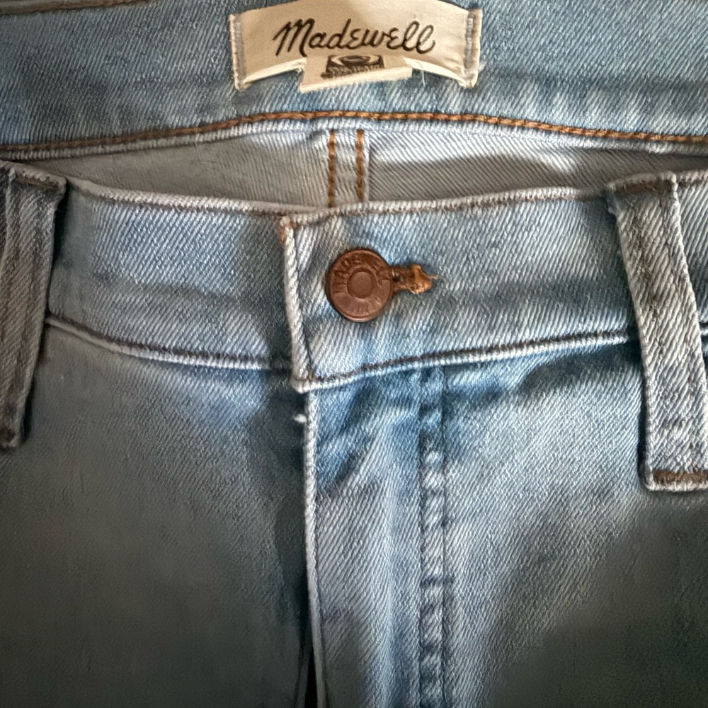 Madewell Sky Blue skinny Denim Jeans